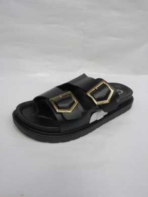Klapki damskie na płaskim (36-41) 5111 BLACK
