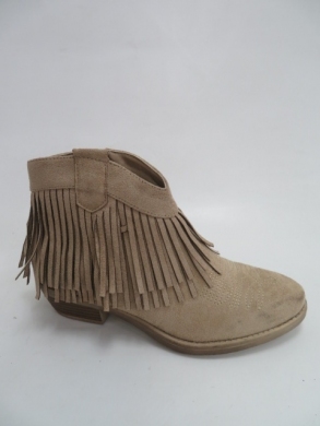 Botki damskie jesienne na płaskim (36-41) DQY1615 BEIGE