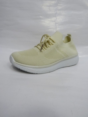 Buty sportowe damskie na płaskim (36-41) G8395 BEIGE