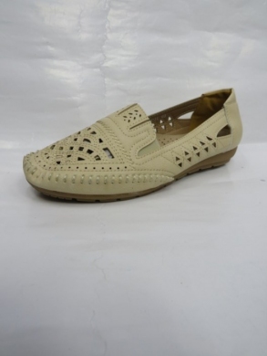 Mokasyny damskie na płaskim (36-41) J5-11 BEIGE