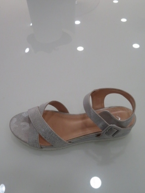 Sandały Damskie na płaskim (36-41) NS115 SILVER