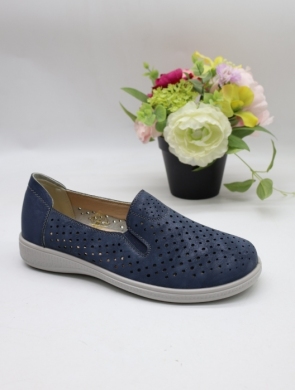 Półbuty damskie na płaskim (36-42) 22501-6 NAVY