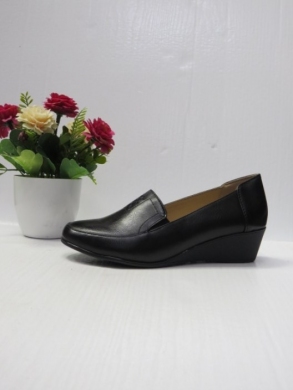 Półbuty damskie na koturnie (36-41) 721-3 BLACK