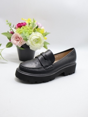 Mokasyny damskie na płaskim (36-41) 888-588 BLACK