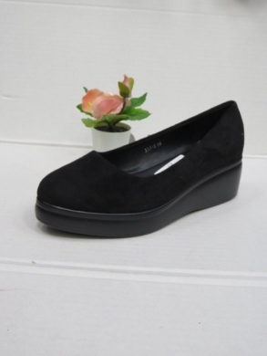 Półbuty damskie na koturnie (36-41) XAJ-3 BLACK