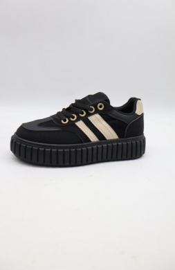 Buty sportowe damskie na płaskim (36-41) EL-056 BLACK