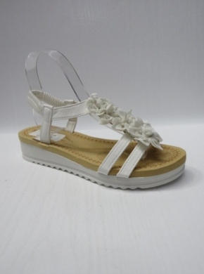 Sandały damskie na płaskim (36-41) A-3 WHITE