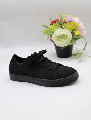 Buty sportowe damskie na płaskim (36-41) J-13 BLACK