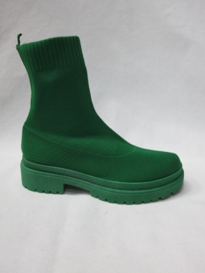 Botki damskie na płaskim (36-41) A-35 GREEN