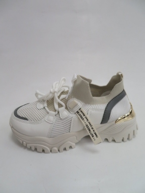 Sneakersy damskie niskie (36-41) 5129 BEIGE