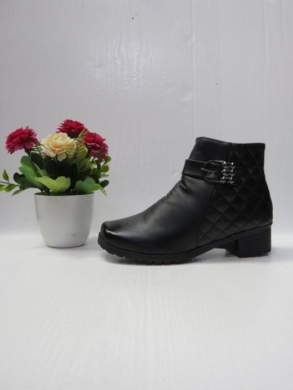 Botki damskie ocieplane na obcasie (37-42) AT3009 BLACK