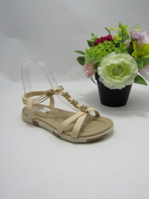 Sandały damskie na płaskim (36-41) C503 BEIGE