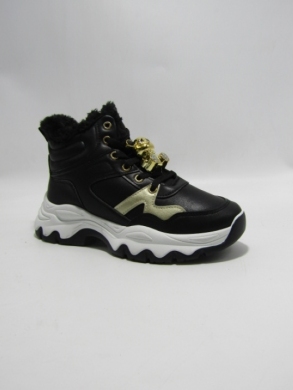 Buty sportowe damskie ocieplane (36-41) 8937 BLACK