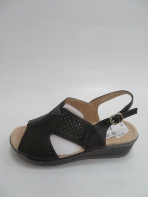 Sandały Damskie na koturnie (36-41) 6056-9 BLACK/GREY