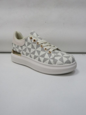 Buty sportowe damskie na płaskim (36-41) SX31 BEIGE