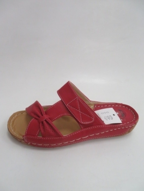 Klapki damskie na płaskim (36-41) 12699-1 RED