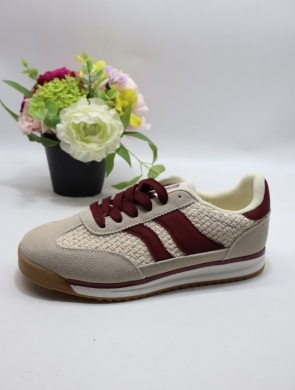 Buty sportowe damskie na płaskim (36-41) EV-510 RED