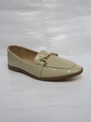 Mokasyny damskie na płaskim (36-41) 888-210A BEIGE