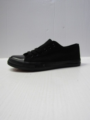 Trampki damskie na płaskim (36-41) 7-B16B ALLBLACK