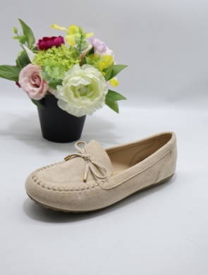 Mokasyny damskie na płaskim (36-41) SBXH-93 BEIGE