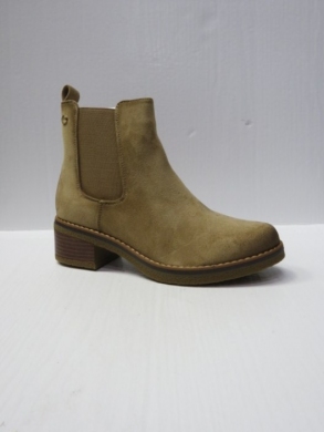 Botki damskie na obcasie (36-41) KE206 BEIGE