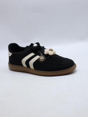 Buty sportowe damskie na płaskim (36-41) 9182 NOIR