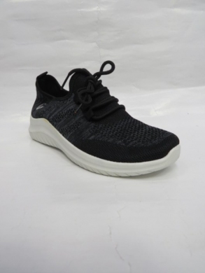 Buty sportowe damskie na płaskim (36-41) YM001-1 BLACK