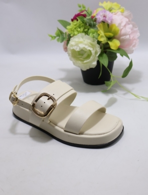 Sandały damskie na płaskim (36-41) 5299 WHITE