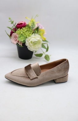 Mokasyny damskie na płaskim (36-41) LL1102 KHAKI
