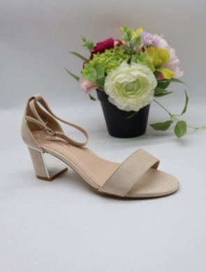 Sandały damskie na obcasie (36-41) 0633 BEIGE