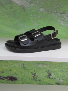 Sandały damskie na płaskim (36-41) 5054 BLACK