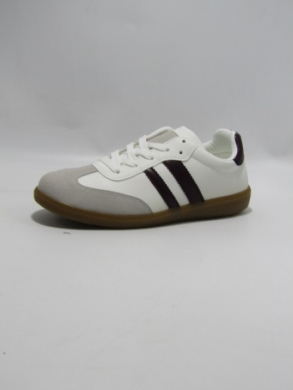 Buty sportowe damskie na płaskim (36-41) WD100 BORDO