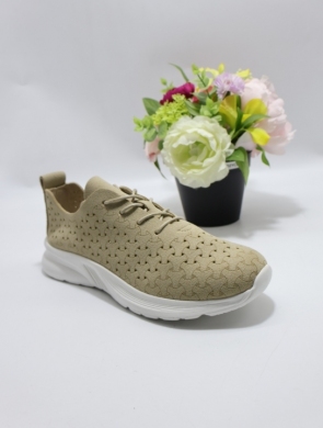 Buty sportowe damskie na płaskim (36-41) XBC-25604 KHAKI