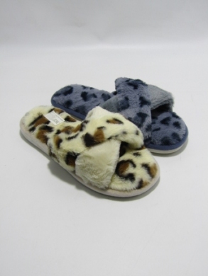 Kapcie damskie ocieplane (36-41) 2166 MIX