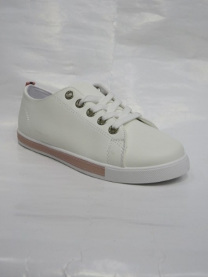 Tenisówki damskie (36-41) 77026-6 WHITE/PINK