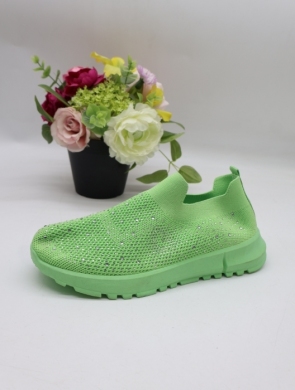 Buty sportowe damskie na płaskim (36-41) 88-136 GREEN