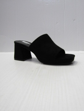 Klapki damskie na obcasie (36-41) R17 BLACK
