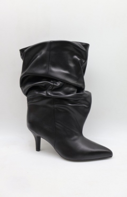 Kozaki damskie na szpilce (36-41) 2810 BLACK