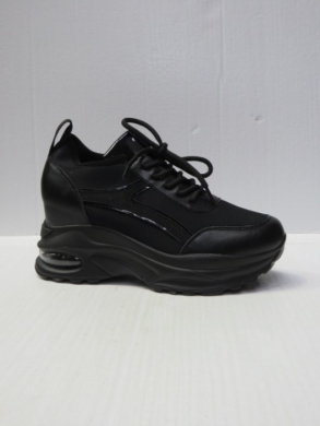 Buty sportowe damskie na koturnie (36-41) AB-123 BLACK