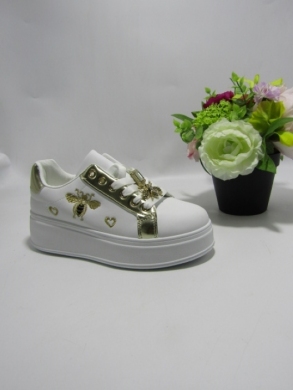 Sneakersy damskie (36-41) 24003 WHITE