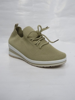 Buty sportowe damskie na koturnie (36-41) XKB-55 BEIGE
