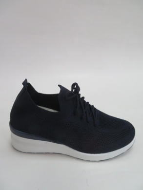 Sportowe Damskie na koturnie (36-41) AB09 NAVY