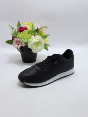 Buty sportowe damskie na płaskim (37-42) 1789-10 BLACK