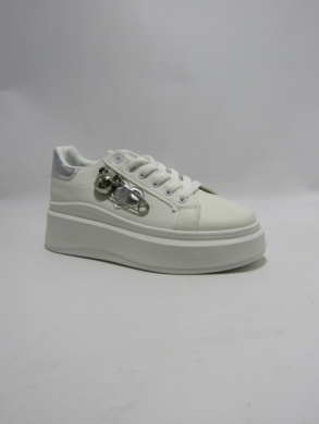 Buty sportowe damskie na płaskim (36-41) EL-007 SIVER