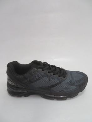 Buty sportowe damskie na płaskim (36-41) W1012 BLACK