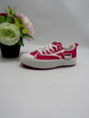 Trampki damskie na płaskim (36-41) NB567 FUSHIA