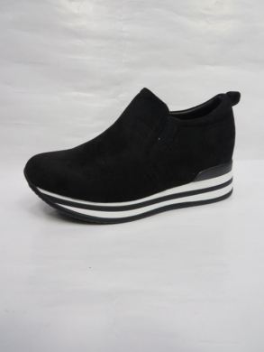 Półbuty damskie na koturnie (36-41) HQ337 BLACK