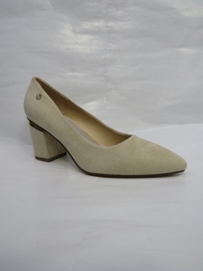 Czółenki damskie na obcasie (36-41) NS316 BEIGE