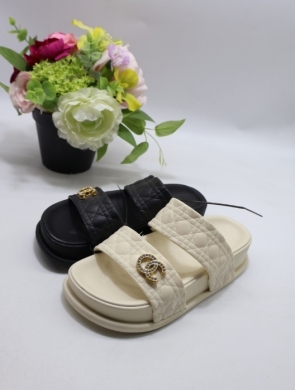 Basenówki damskie (36-41) S280 BL/WH/BE