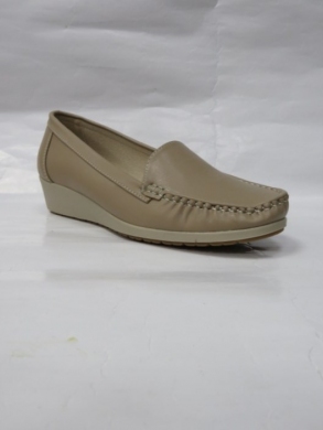 Mokasyny damskie na płaskim (36-41) 123 BEIGE
